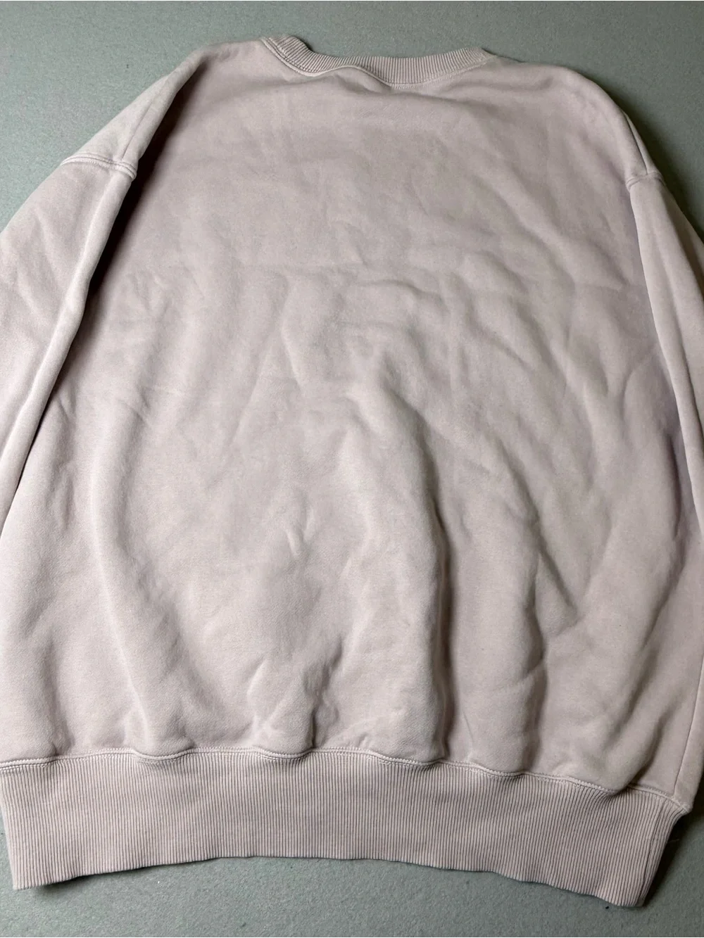 Nike Sportswear Phoenix Fleece Oversized Sweatshirt Womens S Pink Cream Center